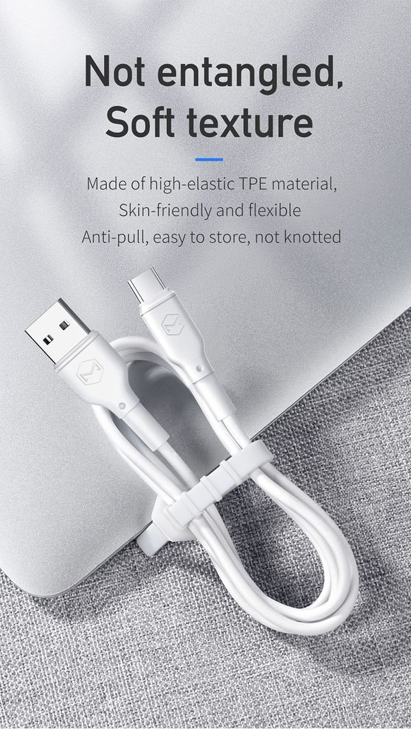 Fast Charging USB A to USB C Cable Description Image 4