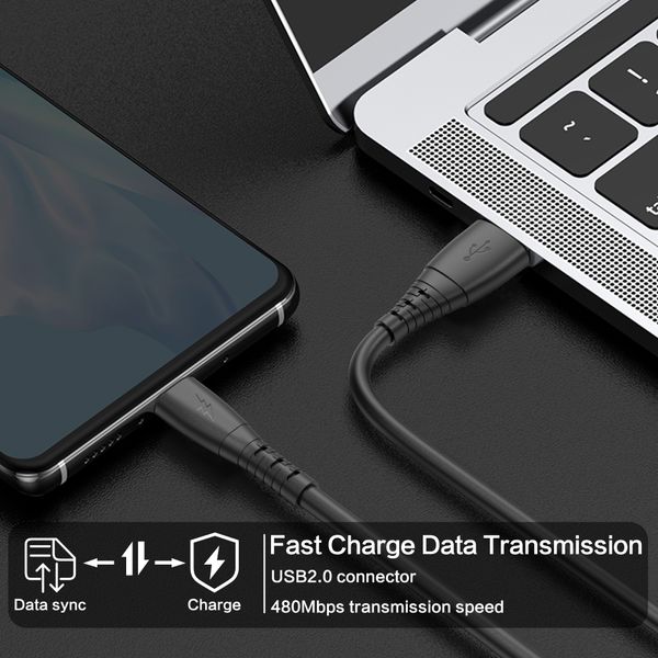 Fast Charging USB to Type C Description Image 3